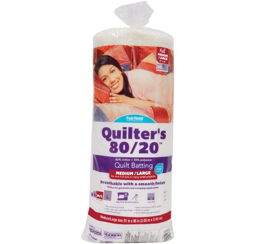 Quilters 80/20™ Batting 81″ X 96″