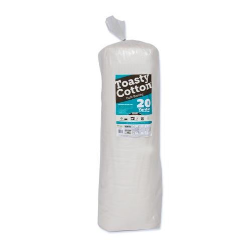 Toasty Cotton Batting 90″ wide x 20 yard Roll