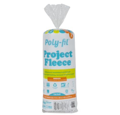 Poly-Fil® Project Fleece™ Batting 72″ x 90″
