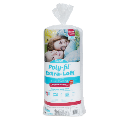 Poly-Fil Extra-Loft® Batting 81″ x 96″