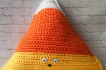 Kernel the Giant Crochet Candy Corn Softie