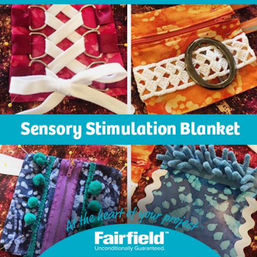 Sew a Sensory Stimulation Busy Blanket