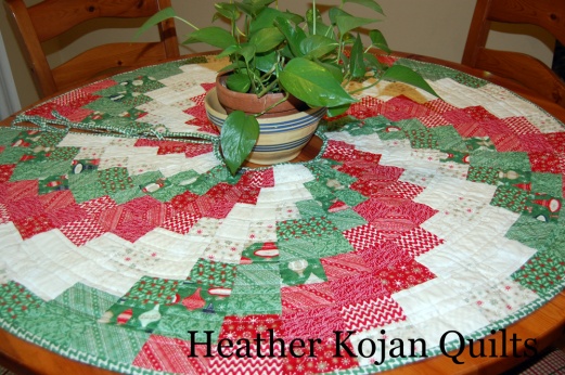 Peppermint Swirl Christmas Tree Skirt