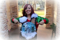 Giant Snow Globe Sweater DIY