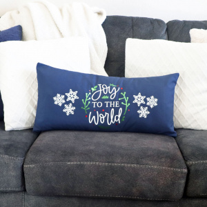 Fairfield Pillow Party 2021 Poly-Fil Premier Lumbar Pillow Form #madewithffw #polyfil #pillowparty2021