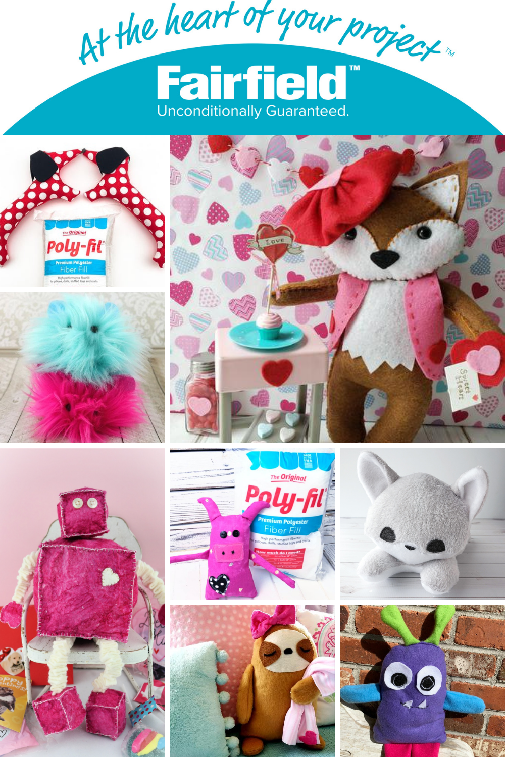 Handmade Cute Critters & Stuffies for Valentine's Day - Fairfield World Blog