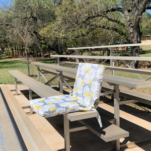 how to make a stadium seat