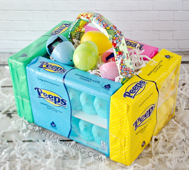 peeps marshmallow basket