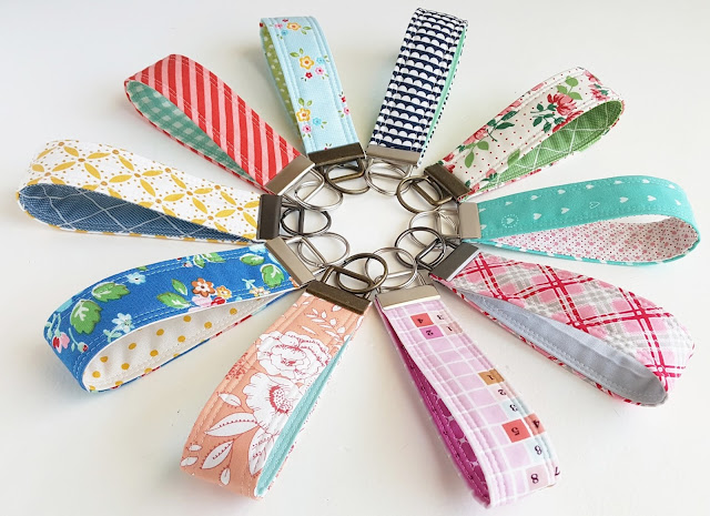 key fobs DIY teacher gifts