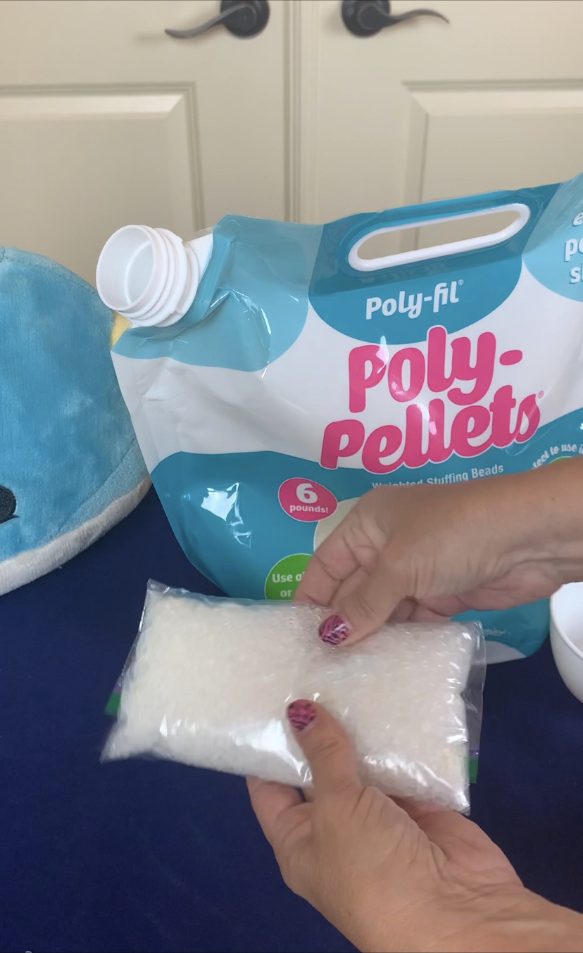 bags with poly pellets