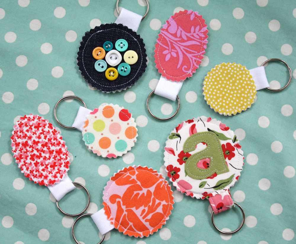 Gifts to Sew for Dad keychain