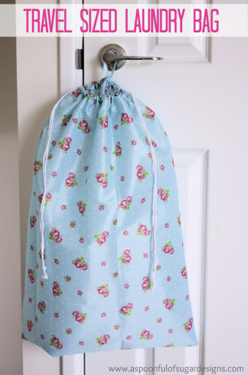 laundry bag tutorial