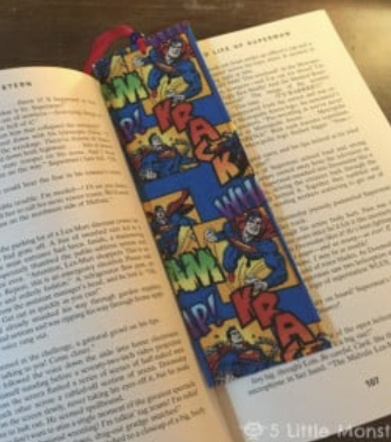 fabric bookmark DIY classroom DIY ideas