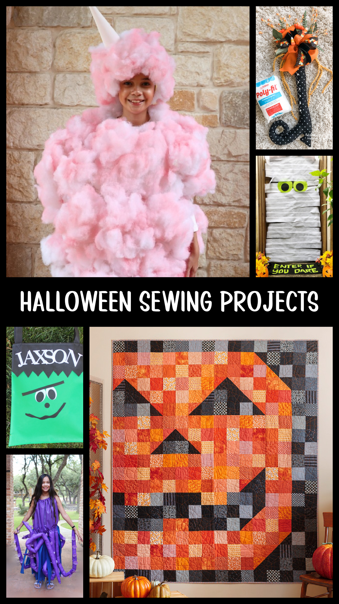 halloween sewing projects and quilts