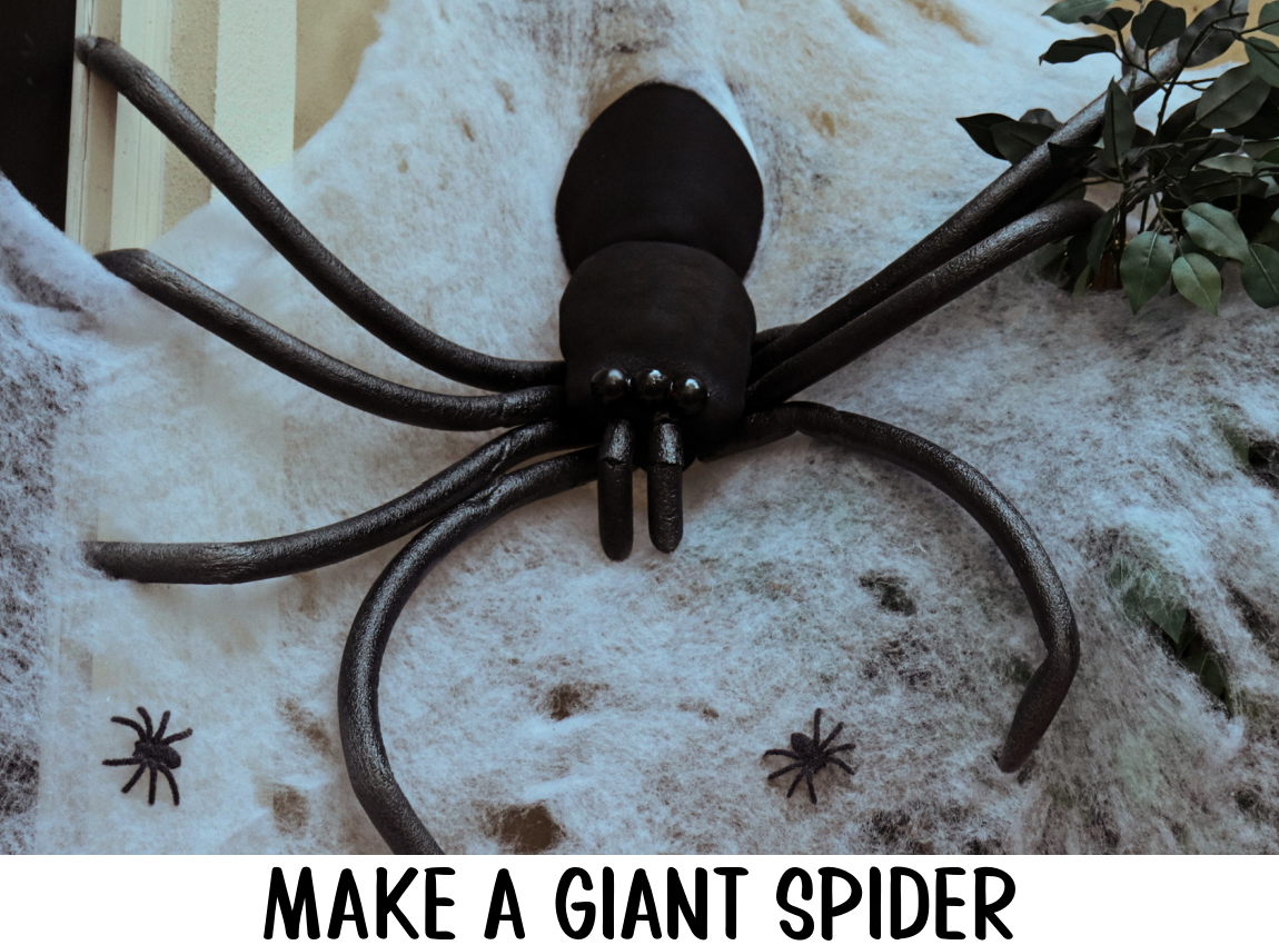 Foam Ball Spiders - Craft Project Ideas