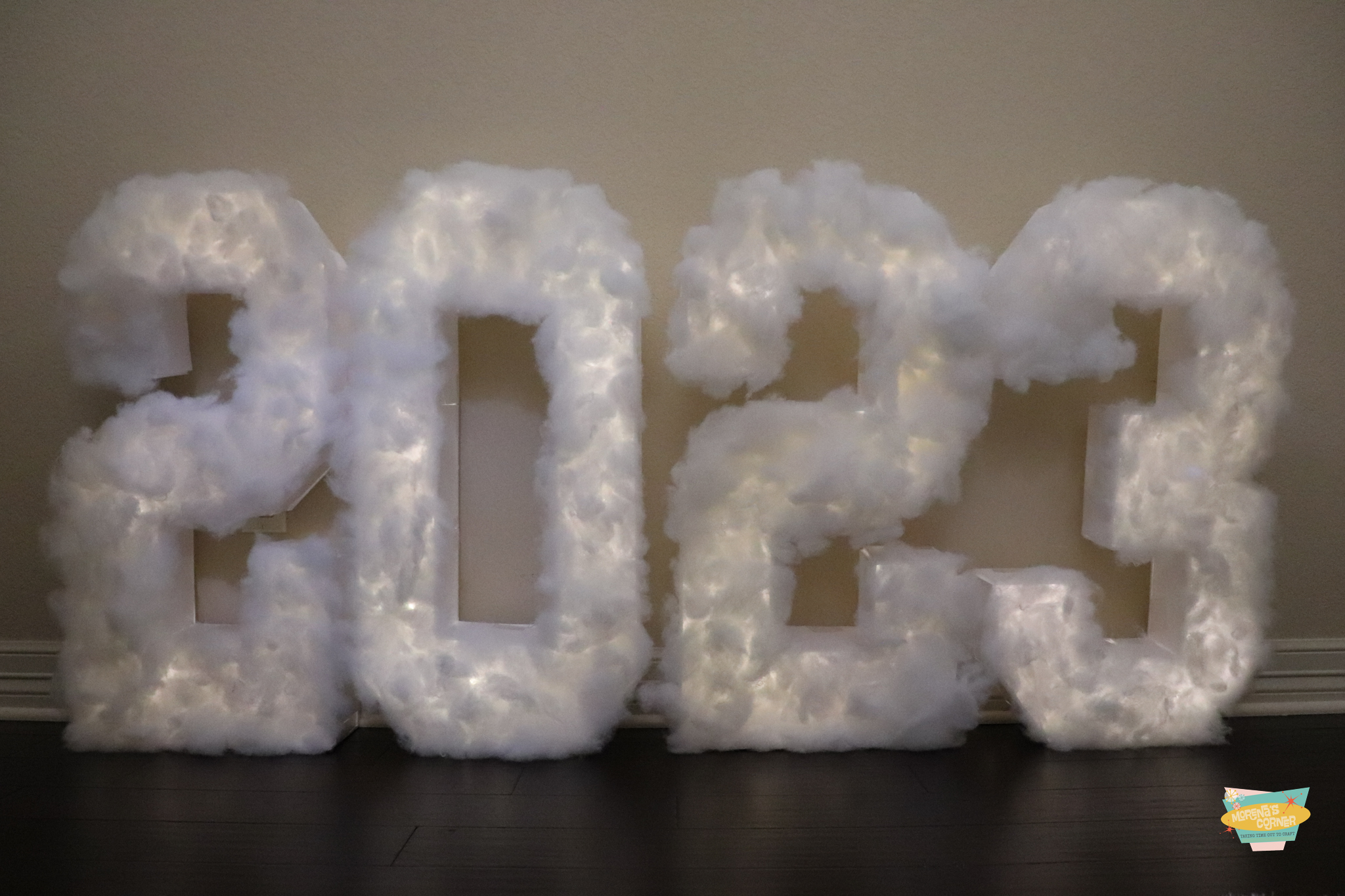 make giant cloud numbers