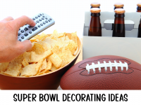 super bowl party decor