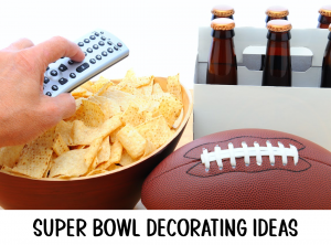 super bowl party decor