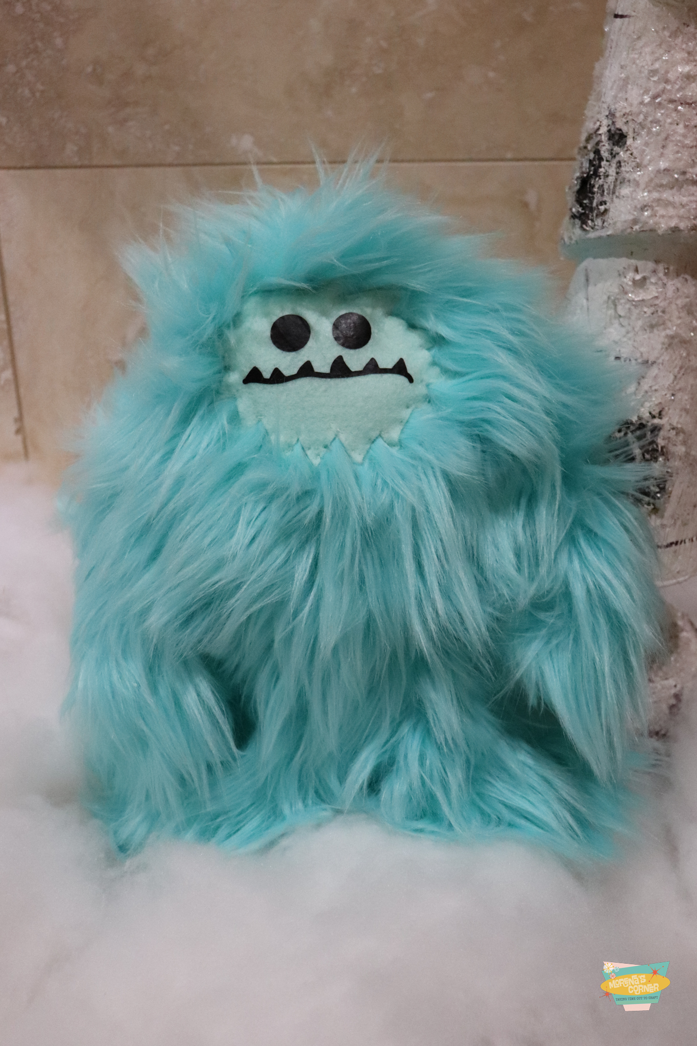 PDF Yeti Bigfoot Sewing Pattern Sasquatch Stuffed Animal 