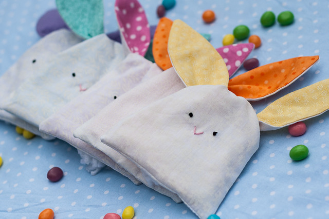 bunny treat bags easter crafts