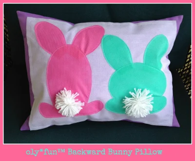 bunny pillow