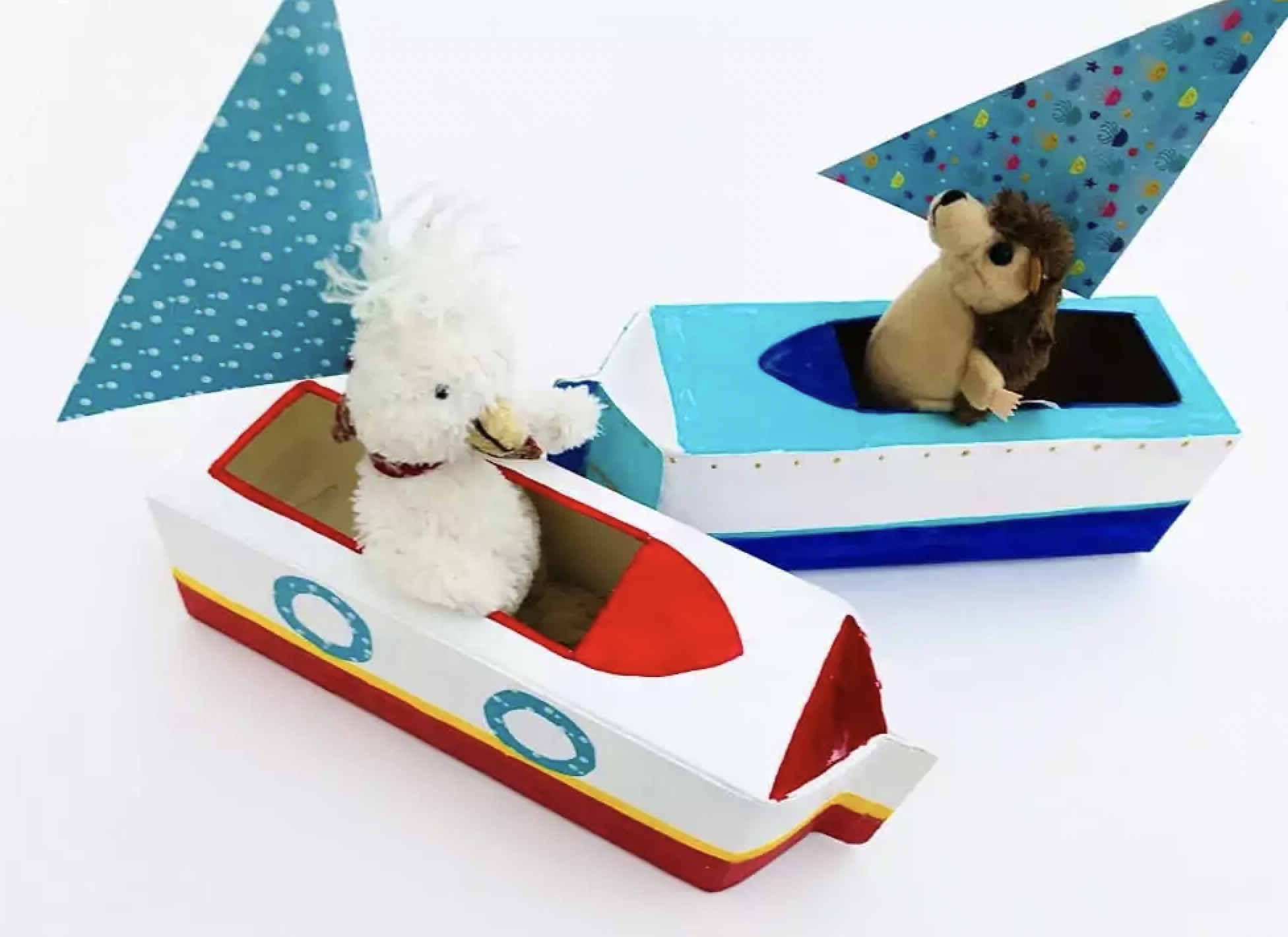 milk carton boat