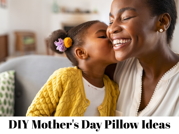 simple mother's day pillow ideas