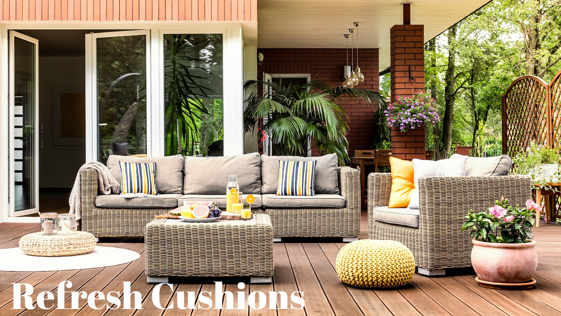 refresh patio cushions