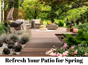 Spring Patio Refresh in Five Simple Steps