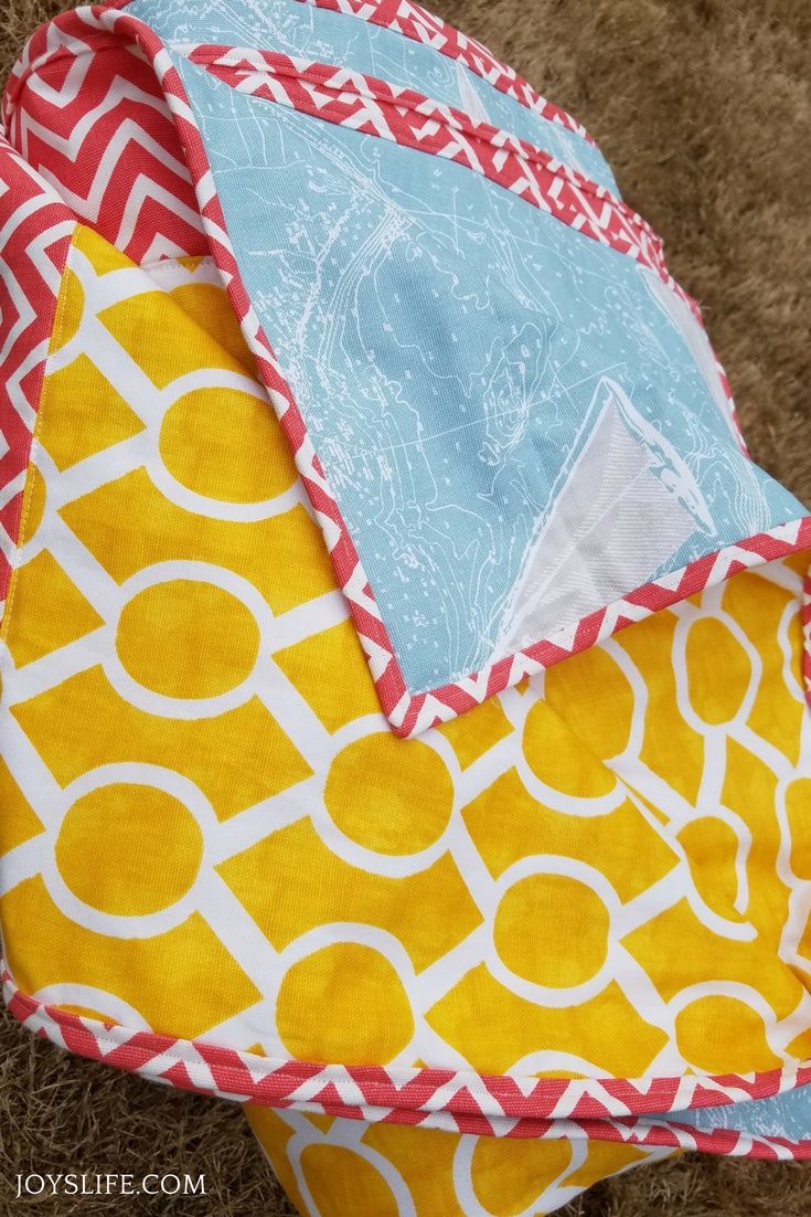 picnic blanket tutorial