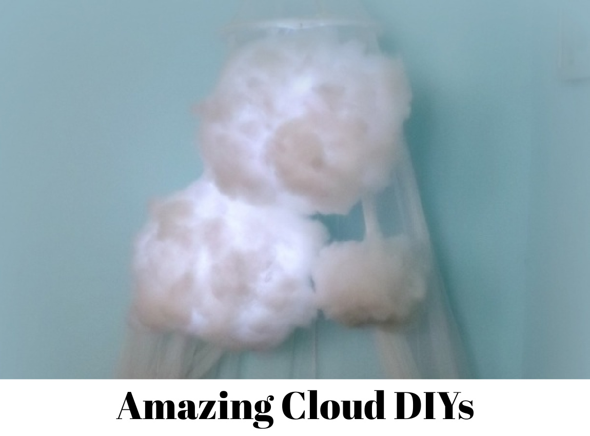How to make clouds with loft batting at home 