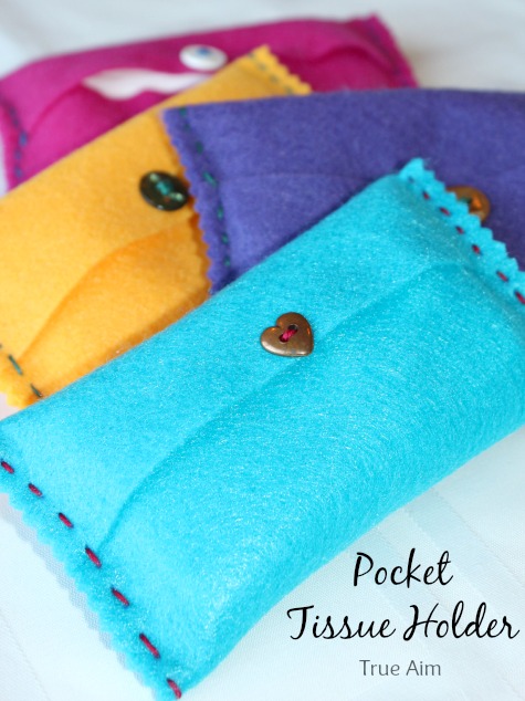 pocket tissue holder