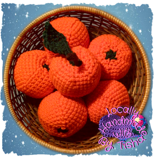 crochet orange pattern