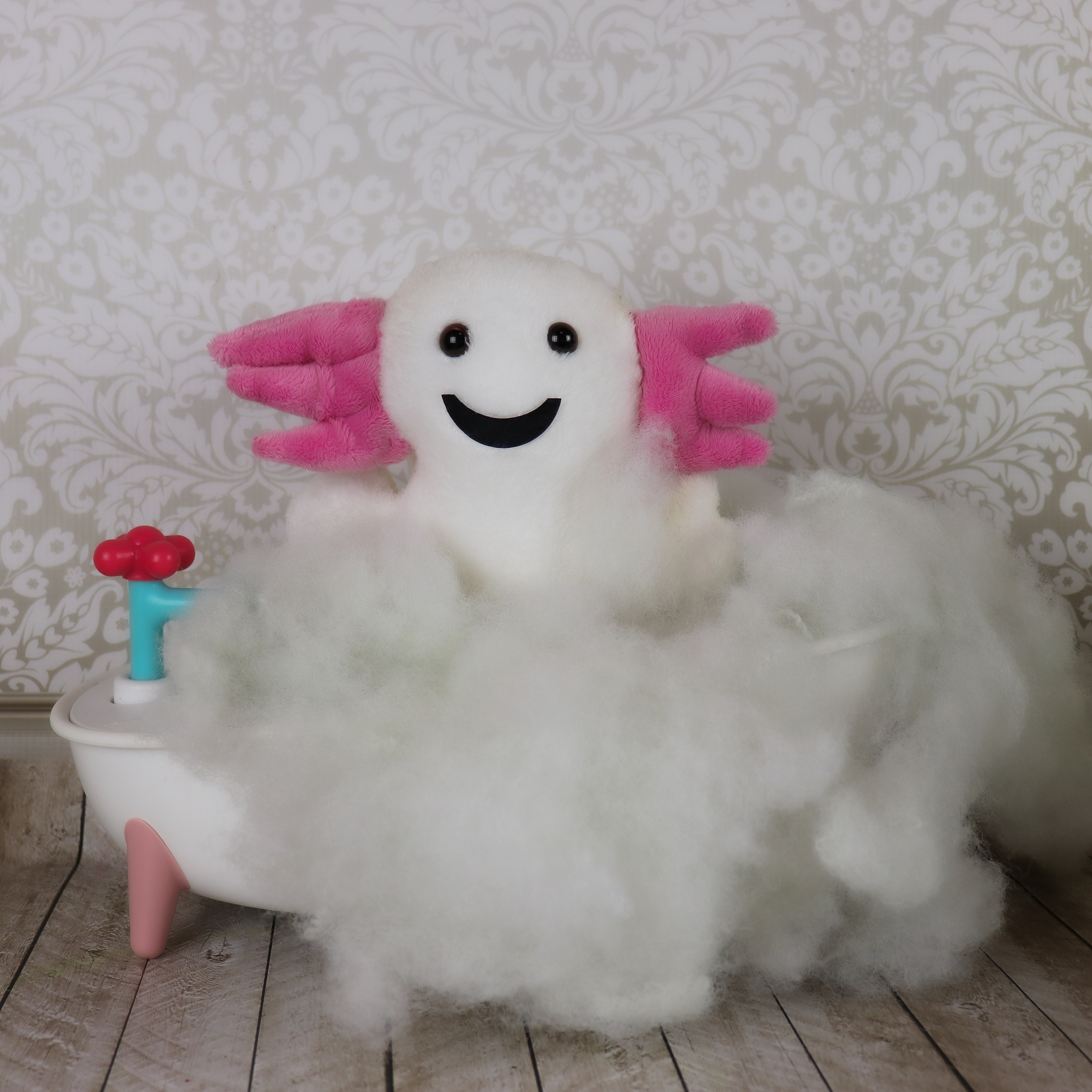 axolotl stuffed animal DIY
