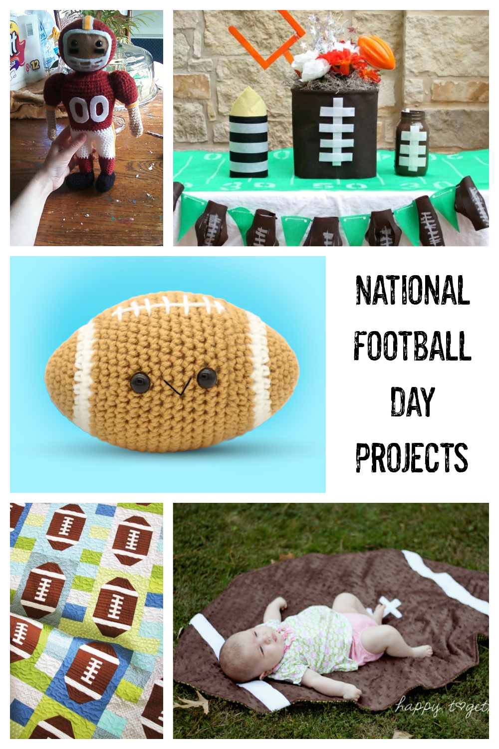 national football day crafts to make