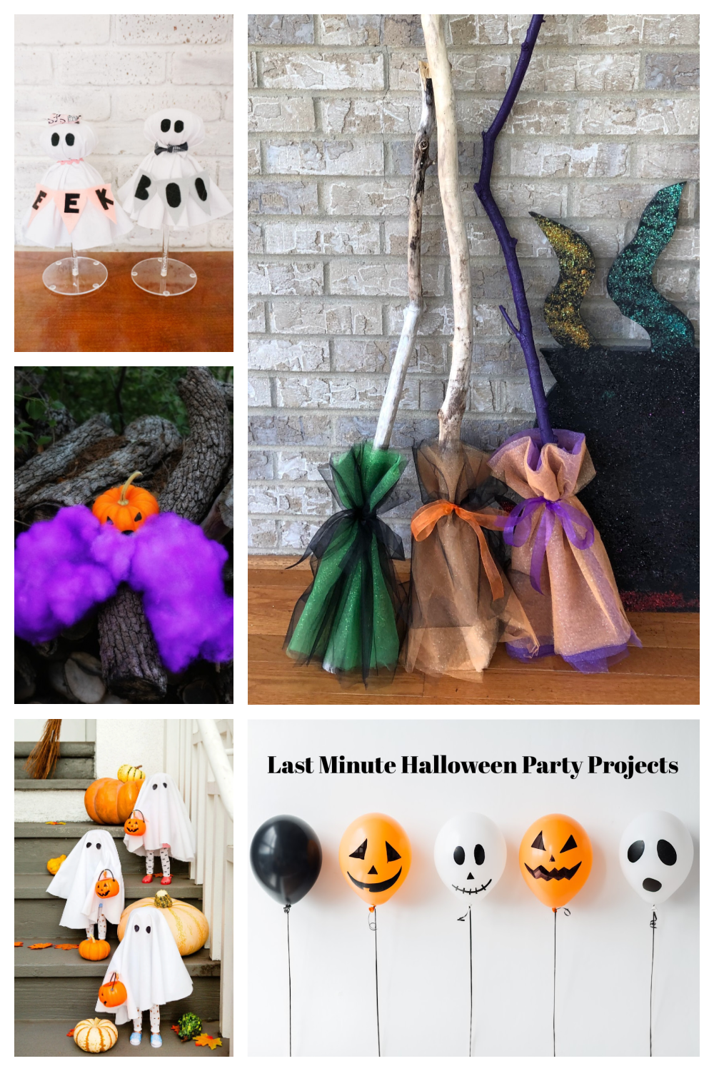 last minute halloween party DIYs