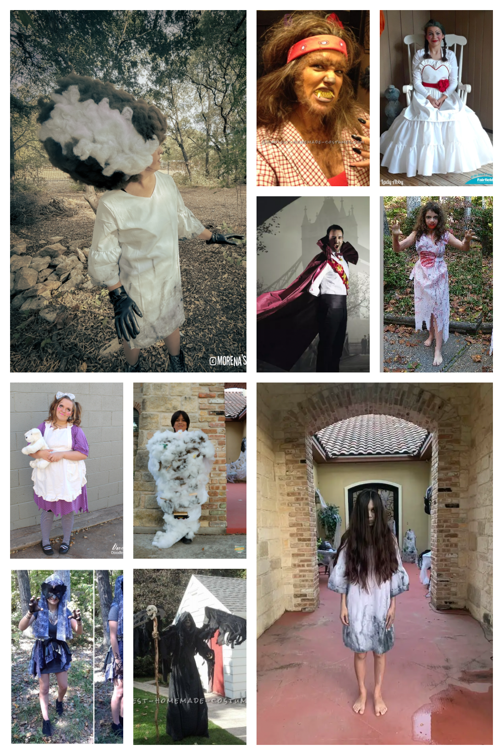 creepy costume tutorials