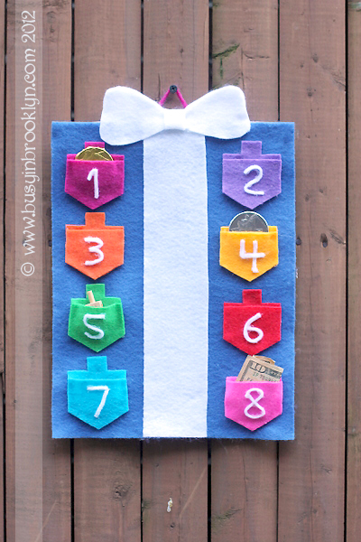 chanukah wall hanging craft