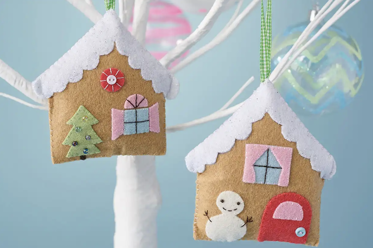 gingerbread house ornament