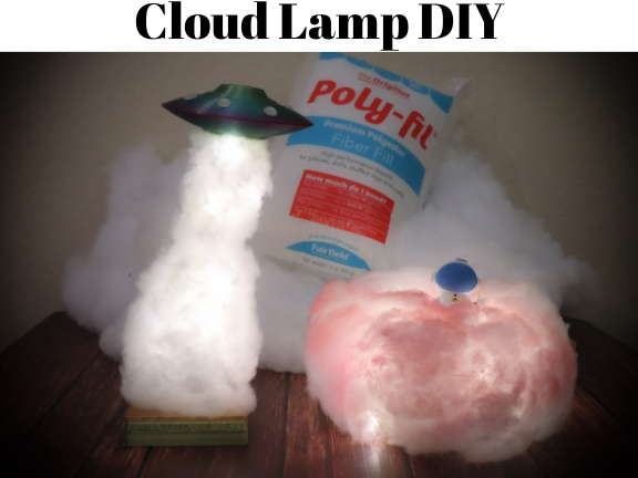 cloud lamp tutorial with Poly-Fil