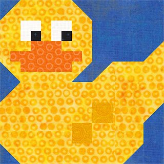 duck quilt block