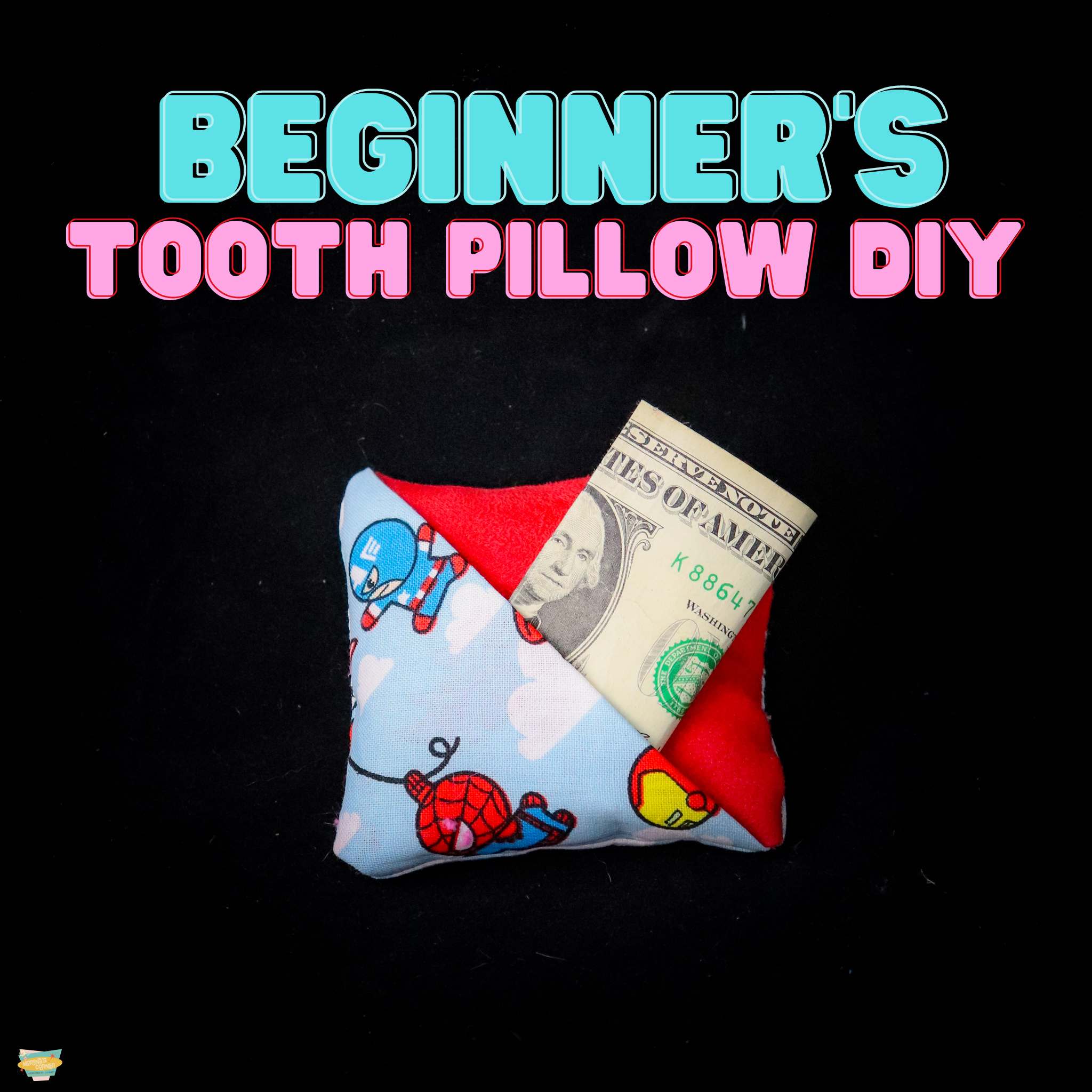 beginners tooth fairy pillow