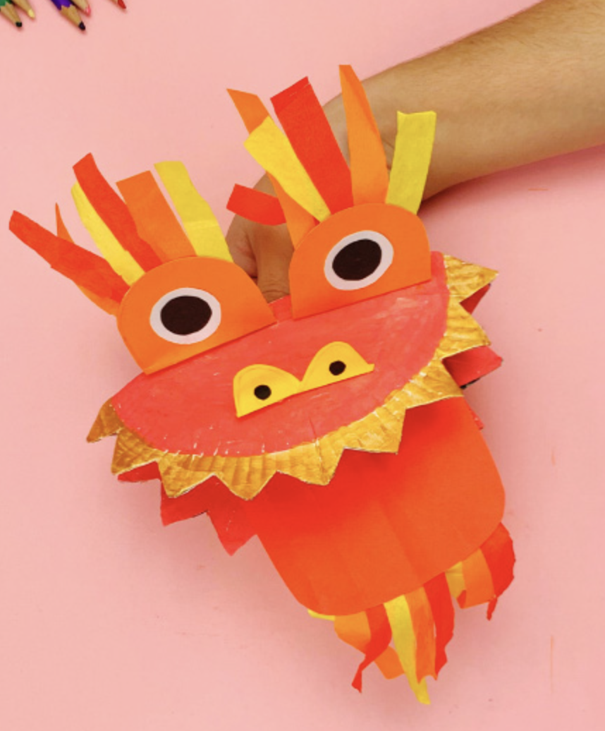 Chinese New Year Crafts dragon