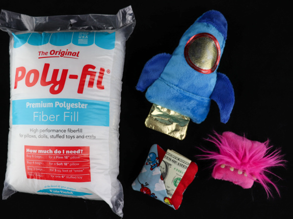 tooth fairy pillows made with poly-fil