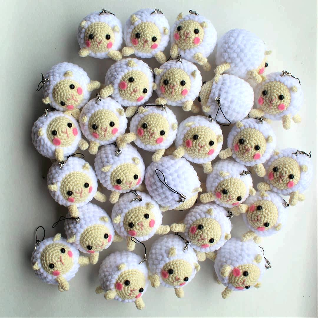 crochet sheep march projects