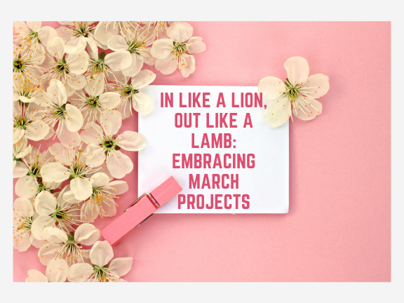 lion and lamb march projects to make