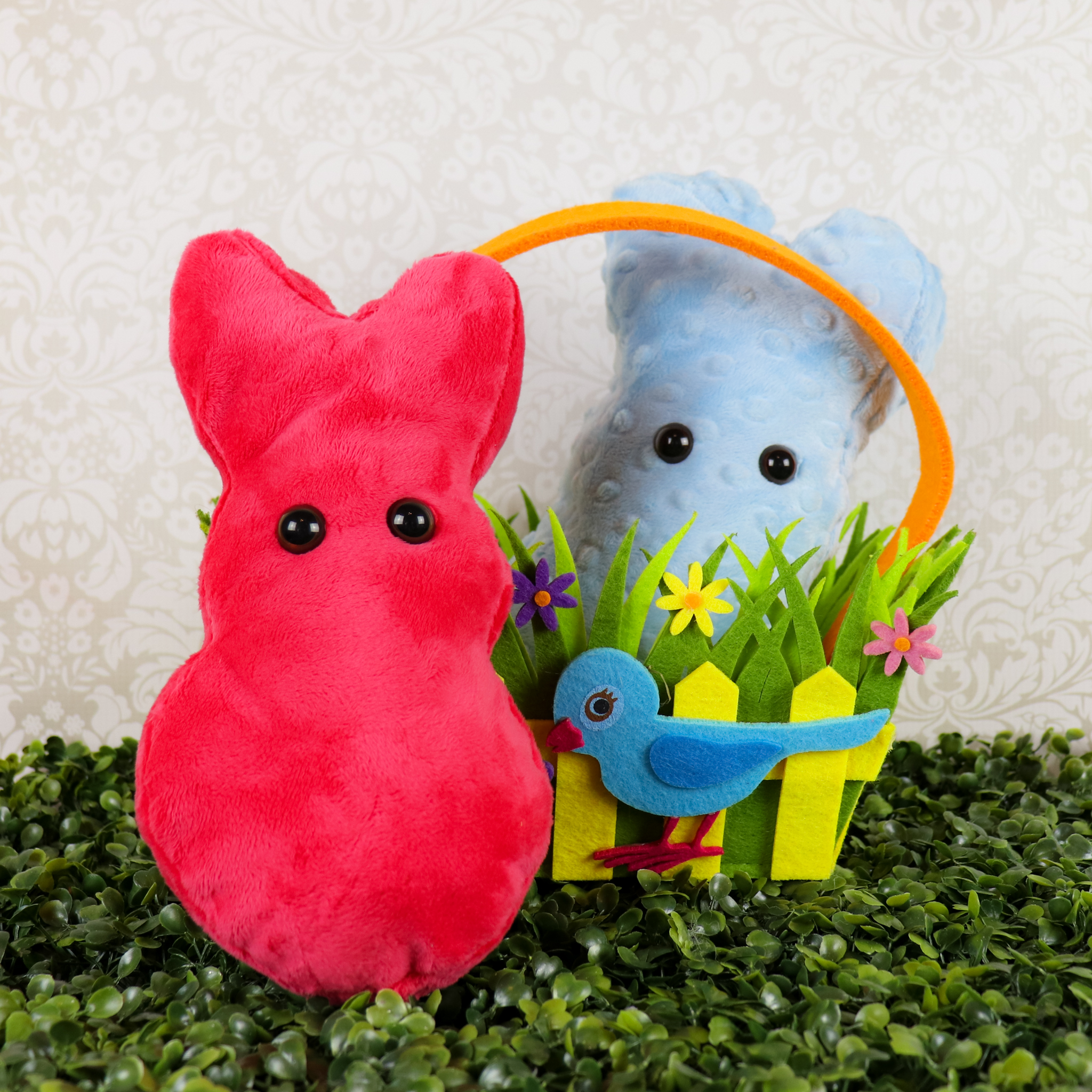 peeps plushie DIY