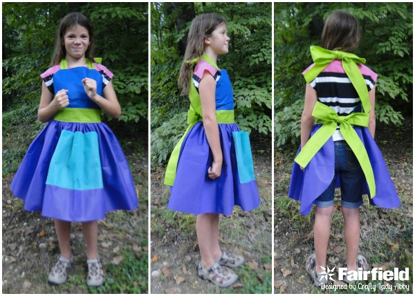 spring projects kid apron