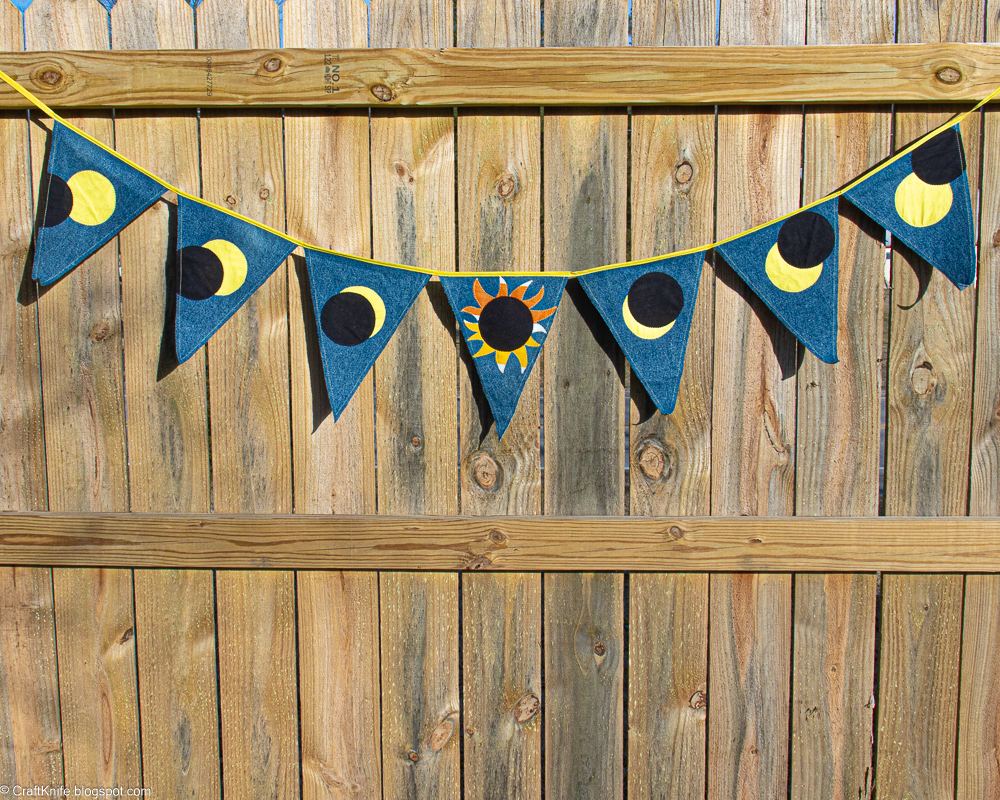 Solar Eclipse Bunting