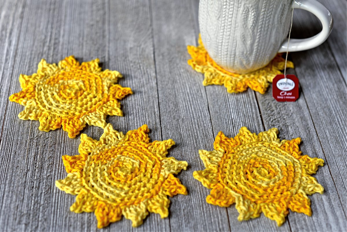 Crochet Coasters DIY